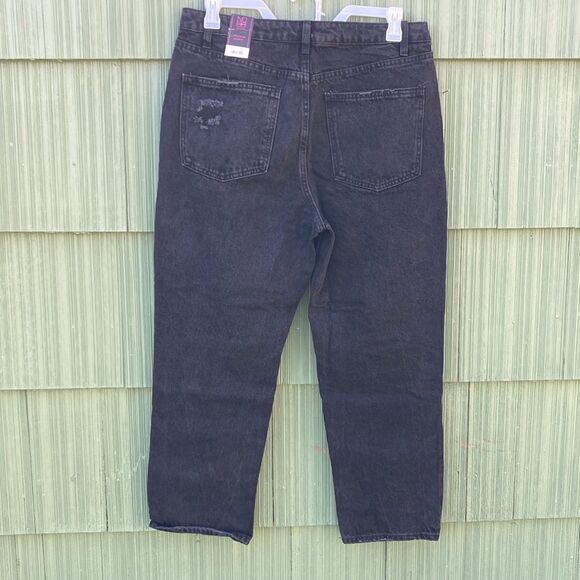 WOMEN’S Juniors Straight Super High-Rise 90's Jeans Pants 2-Pack Size 15 - Picture 5 of 12